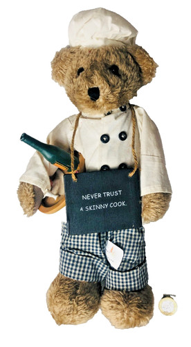 Character teddy bear flame - bear,