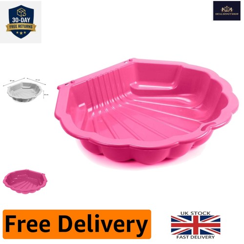 Kids shell design sandpit - shell,