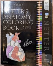 Netter's Anatomy Coloring Book 2 Updated Edition - John Hansen (Paperback, 2019)
