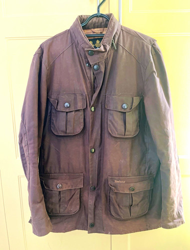 Barbour men brown cotton - barbour, men's
