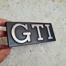 VOLKSWAGEN MK1 GOLF GTI FRONT GRILL BADGE RARE 171853679 GENUINE VW