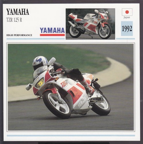 1992 yamaha tzr125r tzr 125cc - tzr125r,