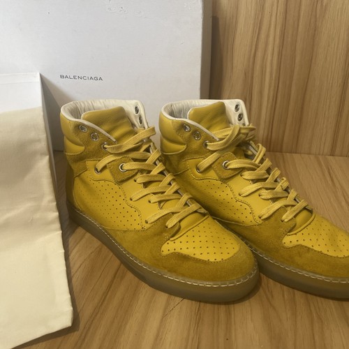 Balenciaga yellow high top - balenciaga,