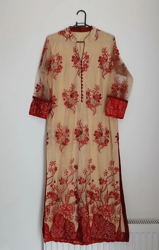 Embroidered pakistani kameez - pakistani,