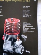 21 nitro Engine, BP Racing BH735RR 3.5cc Engine for 1/8 GT On Road RC Car