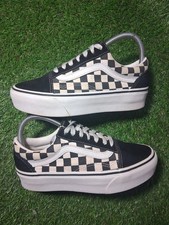 VANS OLD SKOOL Black White UK