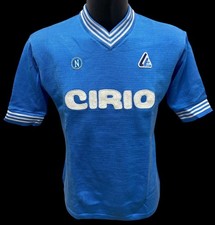 Maglia Calcio Napoli Vintage Camiseta Maradona Cirio Linea Time 1984/85