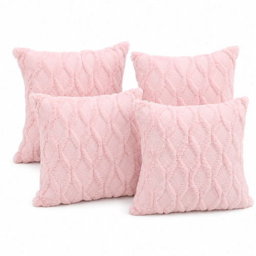 Luxury geometric fluffy - luxury, 18"