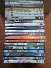 19 classic comedy dvd's bundle inc box sets dibley extras peep show benidorm etc