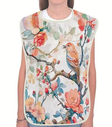 1pc floral linen adult - b2,