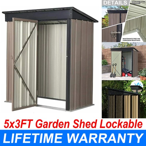 5x3ft small garden - small, shed