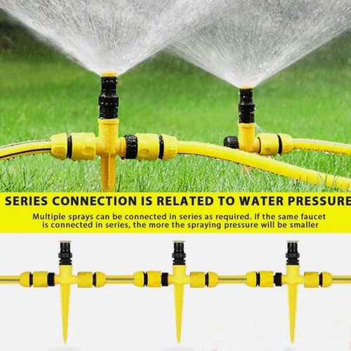 360 water sprinkler - 3x, lawn