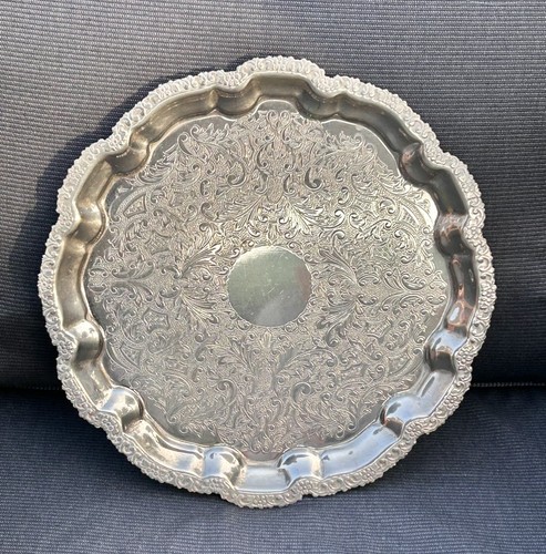 Round vintage cavalier silver - round,