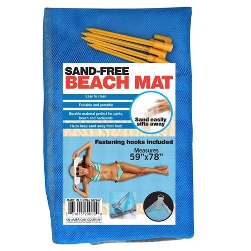 Sand free beach - sand-free, fastening