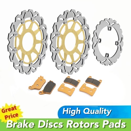 Front rear brake discs - front,
