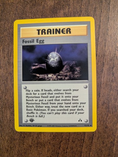 Fossil egg neo discovery - 72/75,