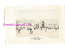 Place de la Concorde, Paris, France, Book Illustration, c1918