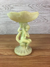 Plastic Cherrub Holding A Flower Stand With Spike For Oasis Flower Arranging