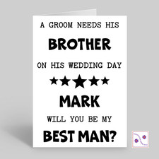 Personalised Will You Be My