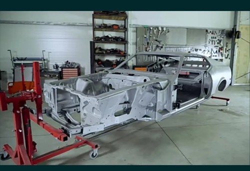 Heavy duty car rollover jig - duty,