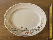 RARE CHURCHILL COLLECTION BRAMBLE FAYRE OVAL SERVING PLATTER SERVING 33 X 24cm
