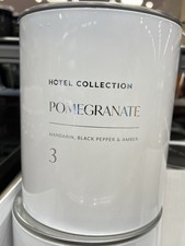 Hotel Collection XL Hurricane Candle Pomegranate 2.1kg 