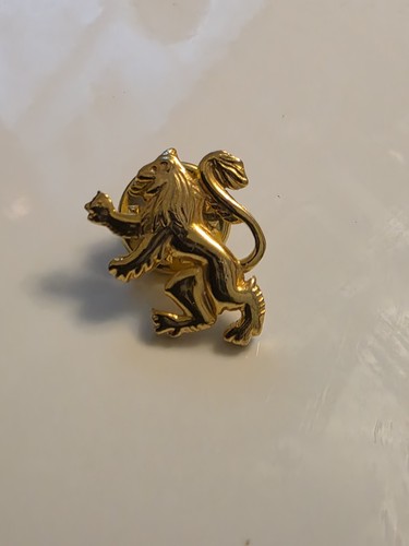 Gold plated heraldic - gold-plated, lion