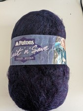Vtg 450g PATONS LUXURY 76%