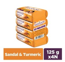 4X 125g SANTOOR  SANDAL AND