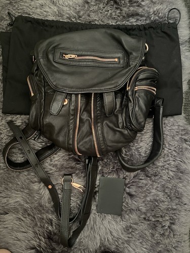 Alexander wang black leather - wang,