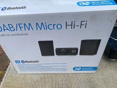 Acoustic solutions dab fm - dab, /