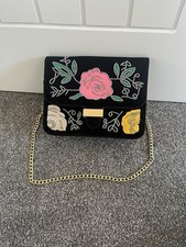 Topshop black floral