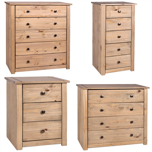 Panama drawer chest solid - drawer, pine