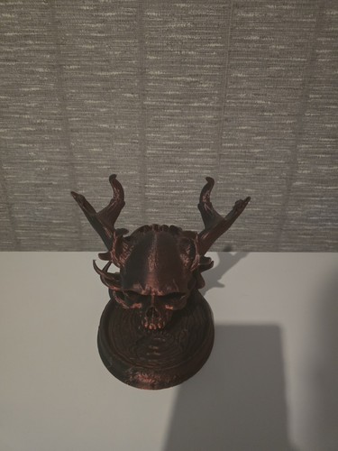 Home made skull dice shaker - ,