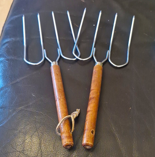 2pc metal cooking fork set - 2pc,
