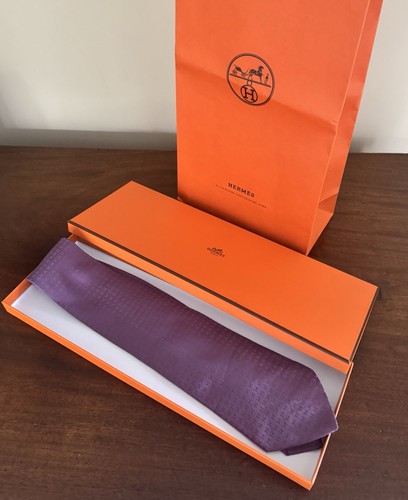Hermes faconnee tie - hermes, h