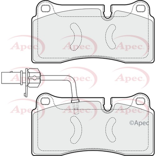 Brake pads set - brake,