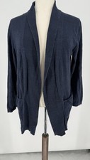 Zara Girls Blue Open Fronted Cardigan Ages 11-12 20” PTP