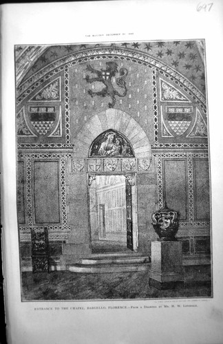 Old chapel entrance bargello - old,