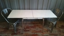 Retro 50s Diner Furniture Kitchen Formica Table chrome legs