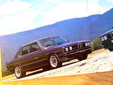 ALPINA BMW B7 TURBO & M535i E12  FRAMEABLE ORIGINAL CLASSIC CAR ROAD TEST REVIEW