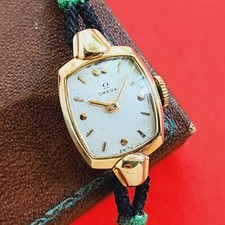 Omega Cocktail Watch 1940s Vintage Ladies Box Mechanical Movt 342841 For Repair