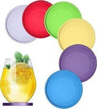 Silicone Coasters 6 Pack