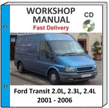 FORD TRANSIT 2001 2002 2003