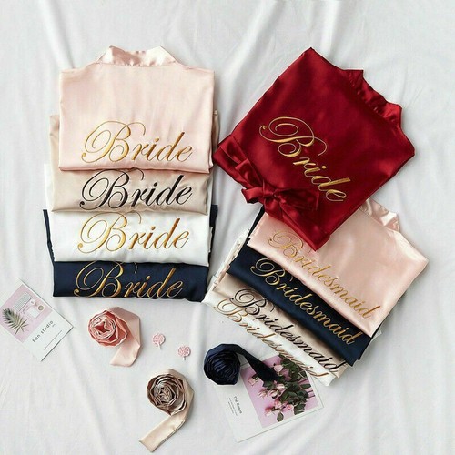 Satin wedding bride bridesmaid - satin,