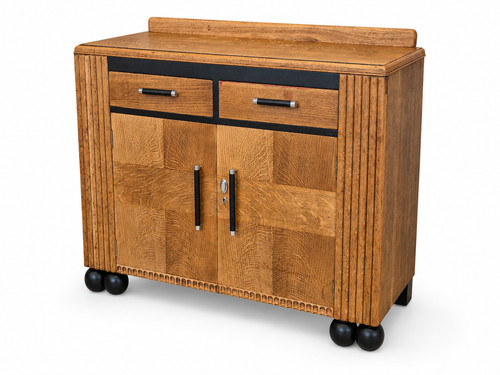 1930s art deco oak sideboard - 1930s,