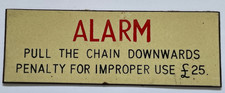 Genuine Railway Sign Alarm