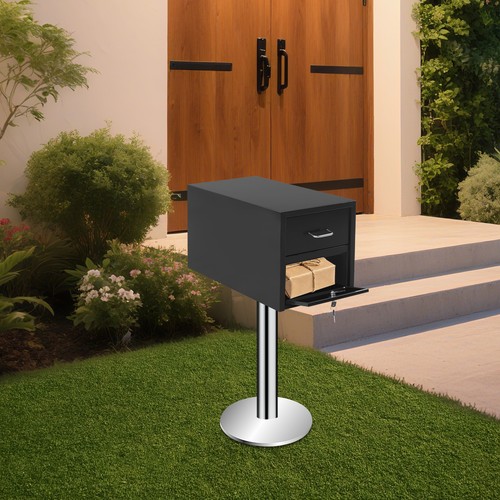Metal parcel drop box for - parcel,