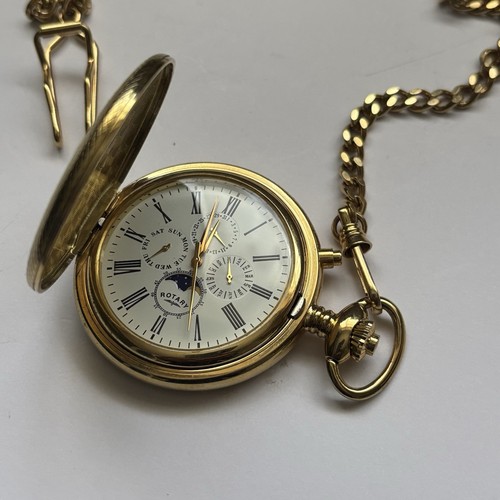 Rotary gold tone half - gold, hunter
