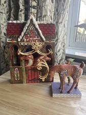 Jim Shore - Heartwood Creek - Santas Livery - 2 Piece Set 